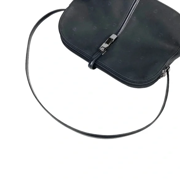 MCM Shoulder Bag Black NYLON Authentic
